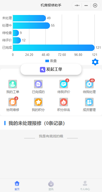 报修工单系统小程序